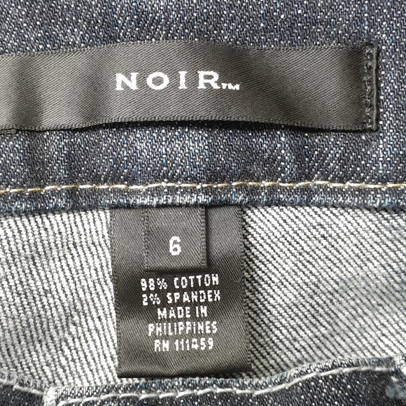 NOIR Women's Stretch Blue Jeans Size 6 - Picture 13 of 16